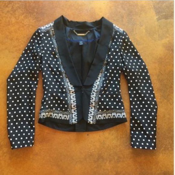 White House Black Market Jackets & Blazers - White House Black Market Silk Blazer